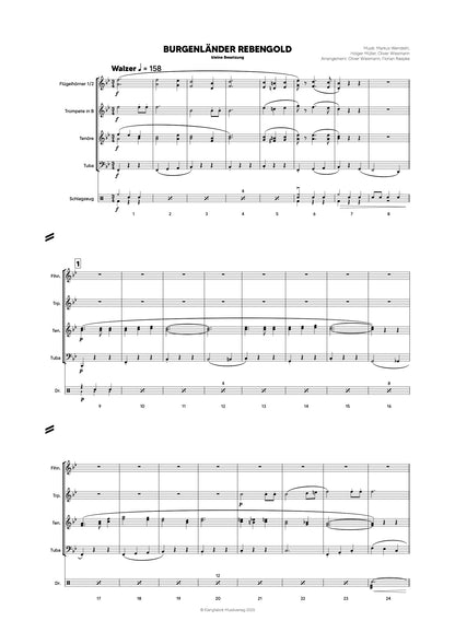 Burgenländer Rebengold | Walzer für Blasorchester